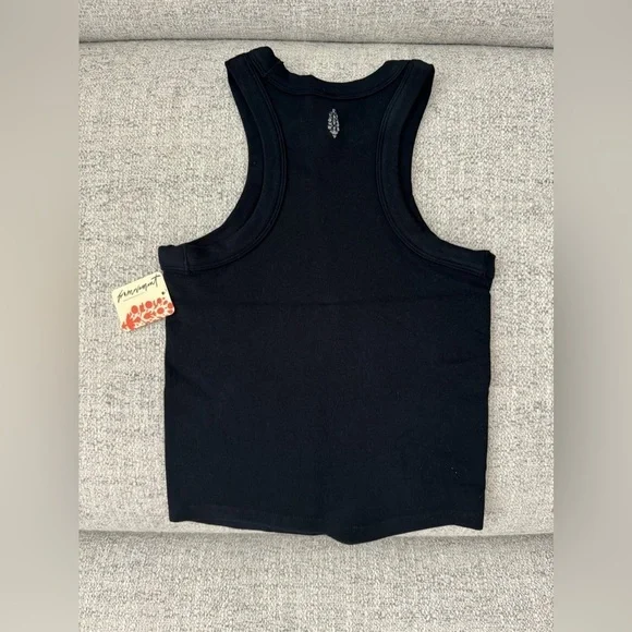 Free People movement black high neck tank​​​​​​ - Picture 4 of 4
